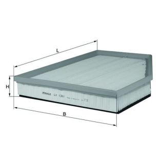 Oro filtras MAHLE LX 1261