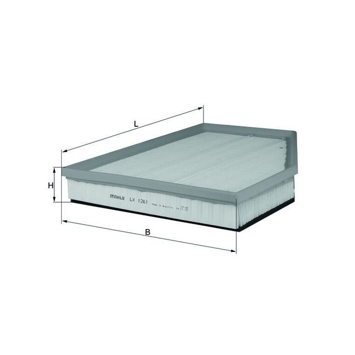 Oro filtras MAHLE LX 1261