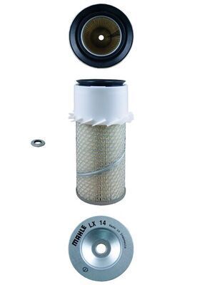Oro filtras MAHLE LX 14