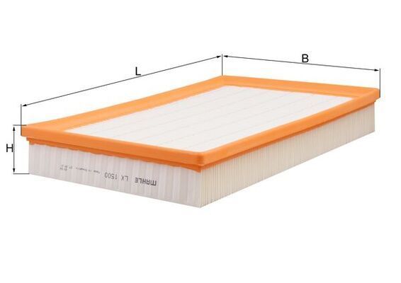 Oro filtras MAHLE LX 1500