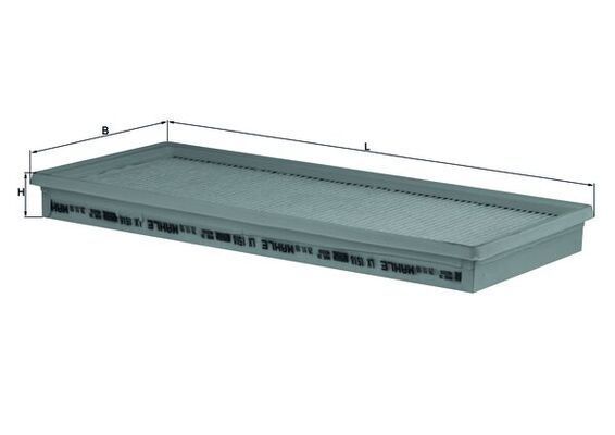 Oro filtras MAHLE LX 1518