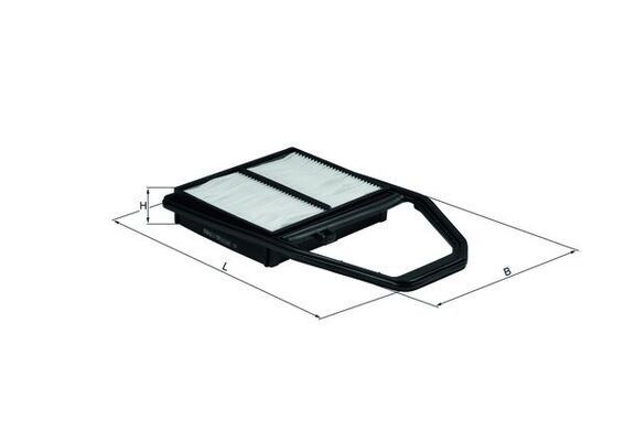 Oro filtras MAHLE LX 1562