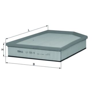 Oro filtras MAHLE LX 1591/9