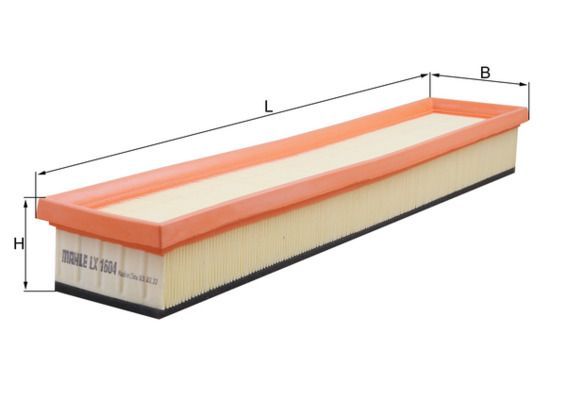 Oro filtras MAHLE LX 1604