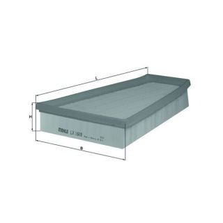Oro filtras MAHLE LX 1609