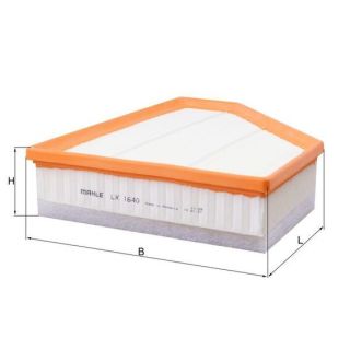 Oro filtras MAHLE LX 1640