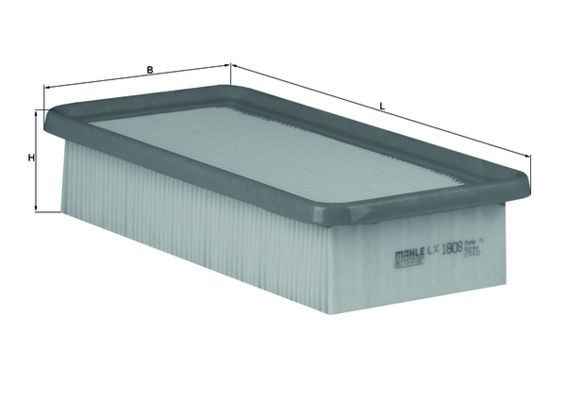 Oro filtras MAHLE LX 1808