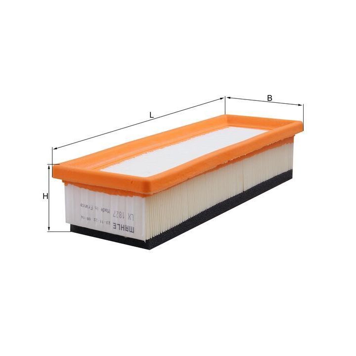 Oro filtras MAHLE LX 1827