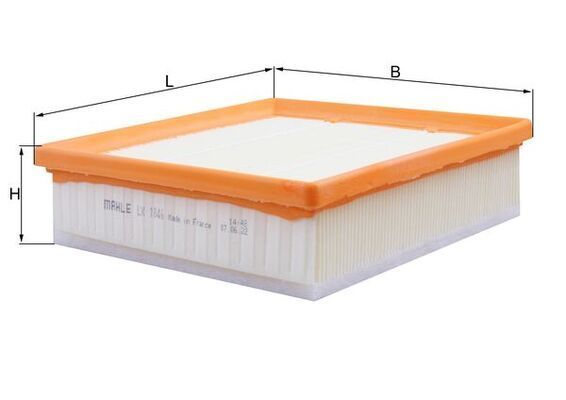 Oro filtras MAHLE LX 1846