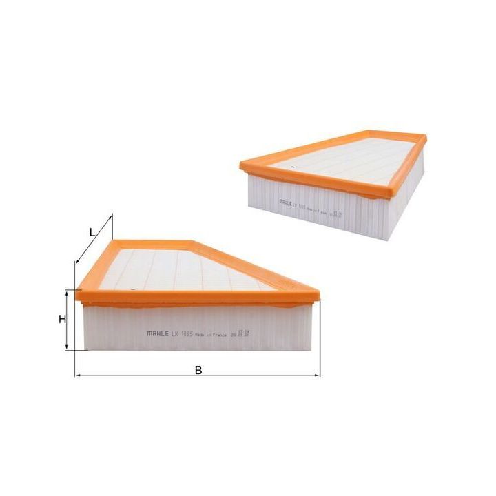 Oro filtras MAHLE LX 1885