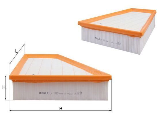 Oro filtras MAHLE LX 1885