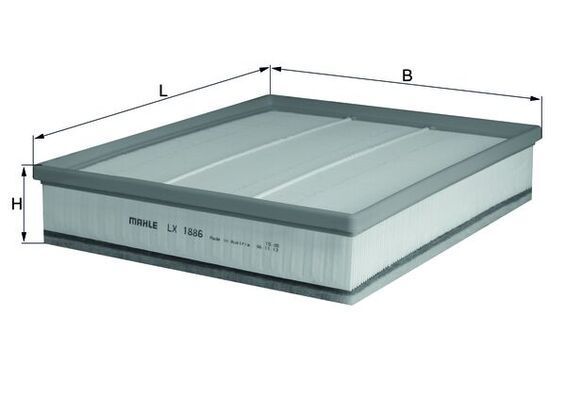 Oro filtras MAHLE LX 1886