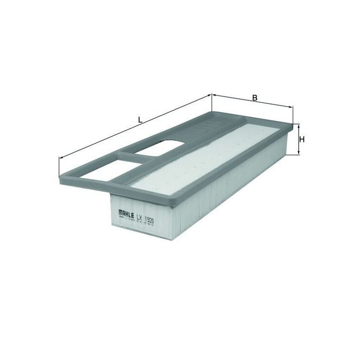 Oro filtras MAHLE LX 1920