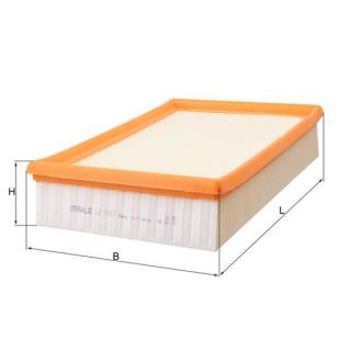 Oro filtras MAHLE LX 1957