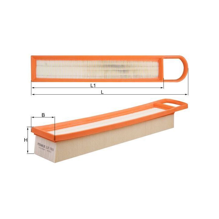 Oro filtras MAHLE LX 1969