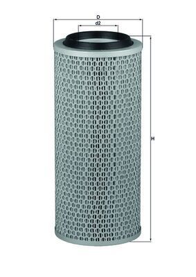 Oro filtras MAHLE LX 200