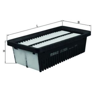 Oro filtras MAHLE LX 2035