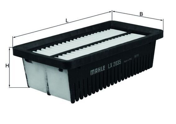 Oro filtras MAHLE LX 2035