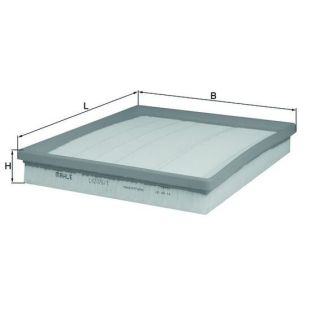 Oro filtras MAHLE LX 2076/1