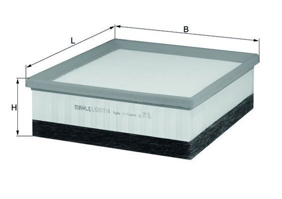 Oro filtras MAHLE LX 2077/4