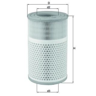 Oro filtras MAHLE LX 2079