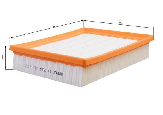 Oro filtras MAHLE LX 2084