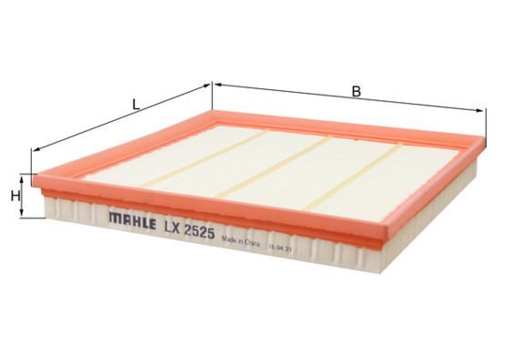 Oro filtras MAHLE LX 2525