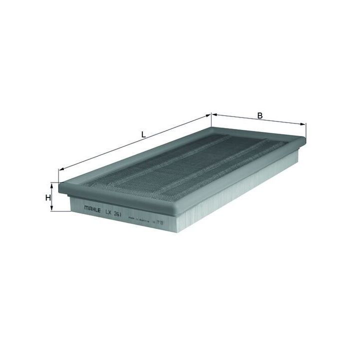 Oro filtras MAHLE LX 261