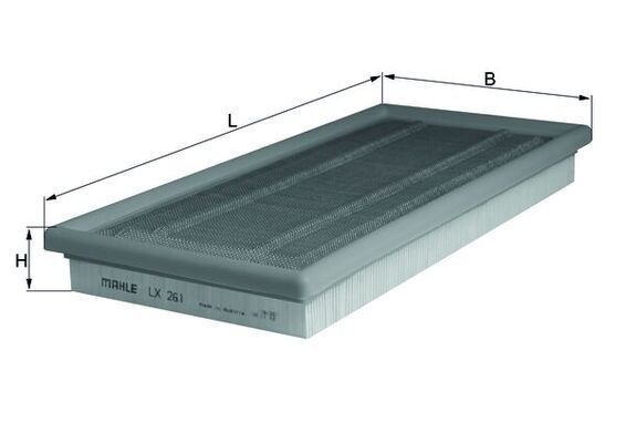 Oro filtras MAHLE LX 261