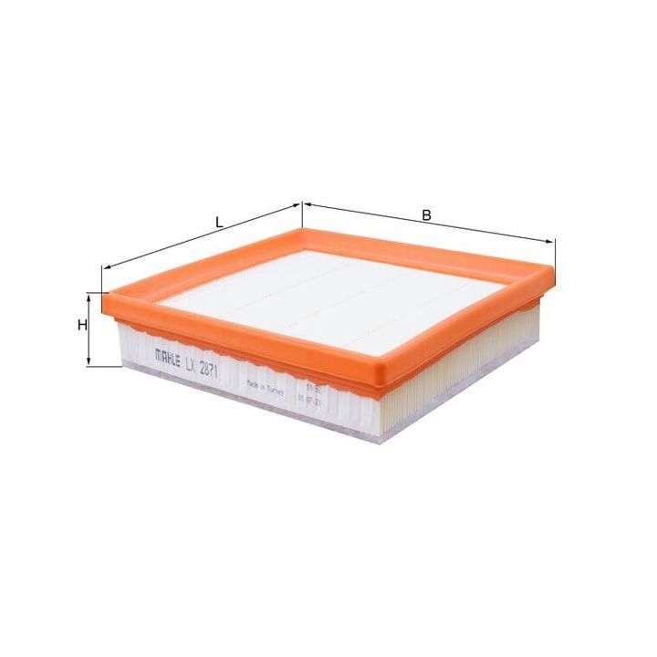 Oro filtras MAHLE LX 2871