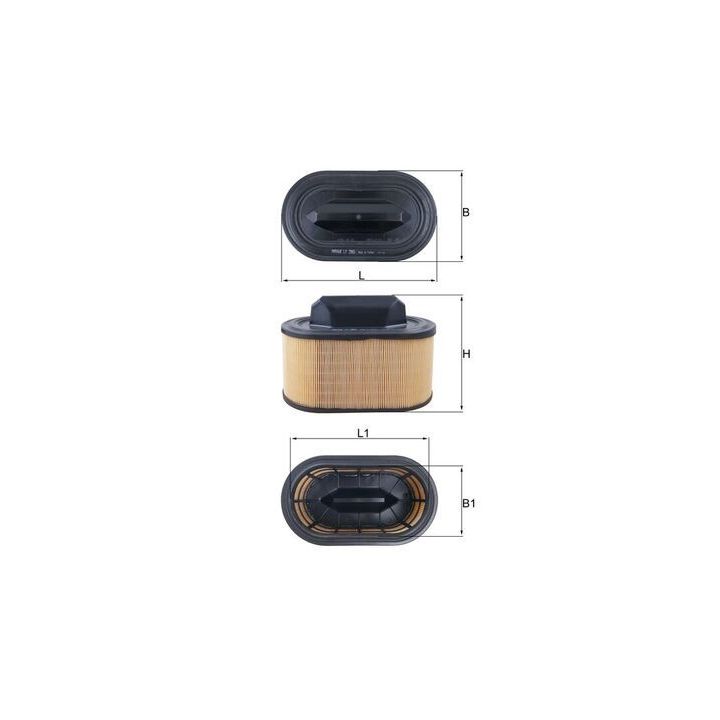 Oro filtras MAHLE LX 2966