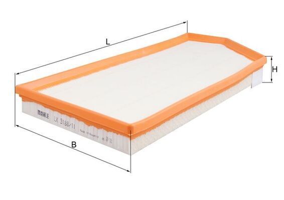 Oro filtras MAHLE LX 3188/11