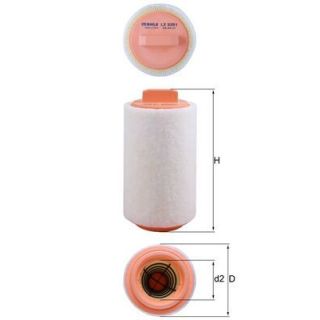 Oro filtras MAHLE LX 3251