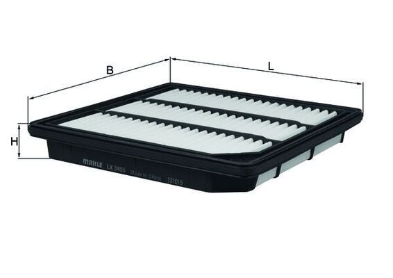 Oro filtras MAHLE LX 3455
