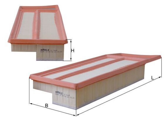 Oro filtras MAHLE LX 3465