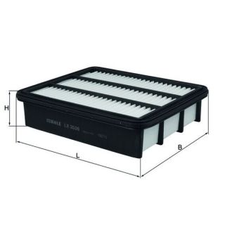 Oro filtras MAHLE LX 3539