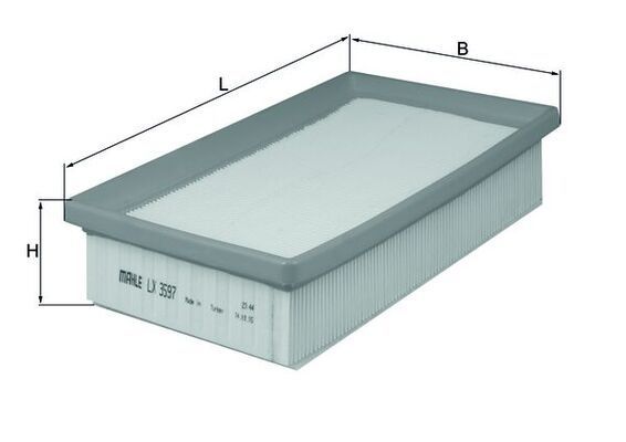Oro filtras MAHLE LX 3597