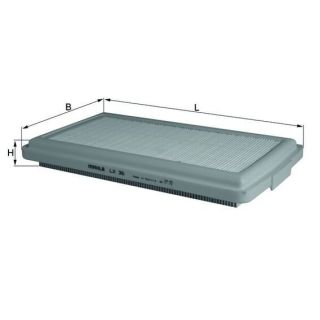 Oro filtras MAHLE LX 36