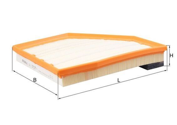 Oro filtras MAHLE LX 3727/1