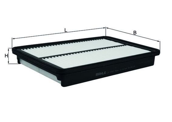 Oro filtras MAHLE LX 3760