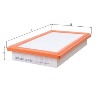 Oro filtras MAHLE LX 3811