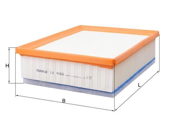 Oro filtras MAHLE LX 4068