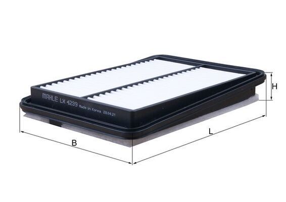 Oro filtras MAHLE LX 4239
