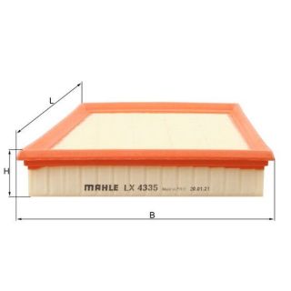 Oro filtras MAHLE LX 4335