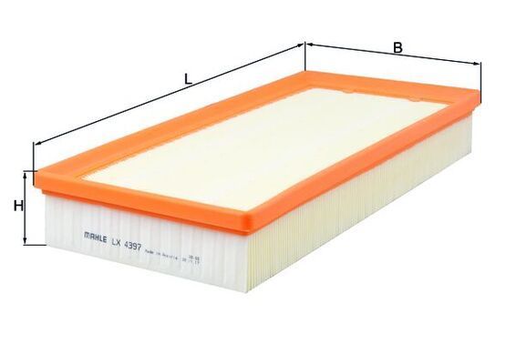 Oro filtras MAHLE LX 4397