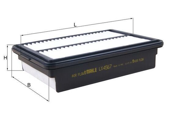Oro filtras MAHLE LX 4567