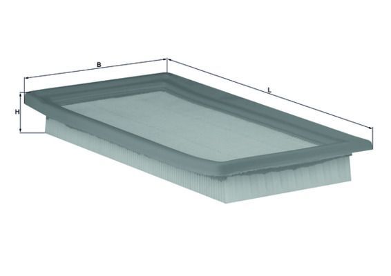 Oro filtras MAHLE LX 480