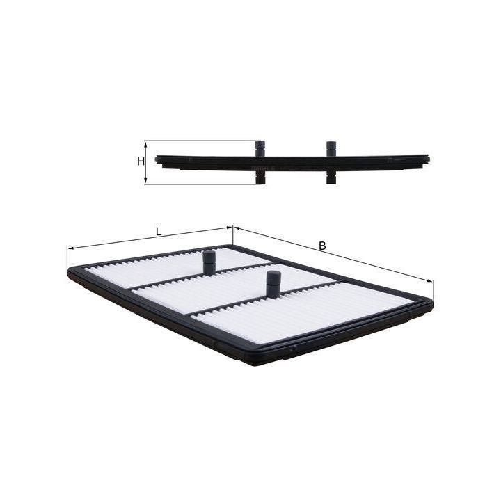 Oro filtras MAHLE LX 5824