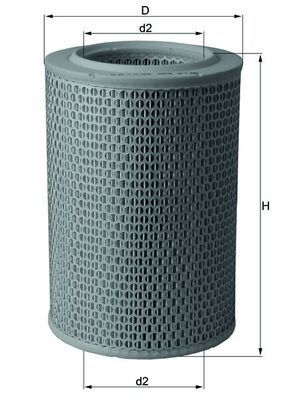 Oro filtras MAHLE LX 620