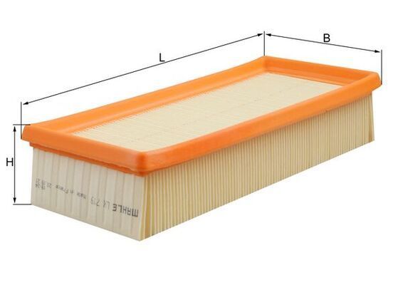 Oro filtras MAHLE LX 719
